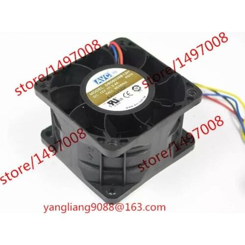 AVC DB06038B12H P070 DC 12V 2.40A 60x60x38mm Server Cooling Fan