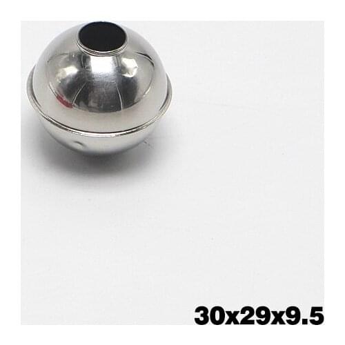 1 Piece 30*29*9.5mm Magnetic Stainless Steel Float Ball for Water Level Float Switch