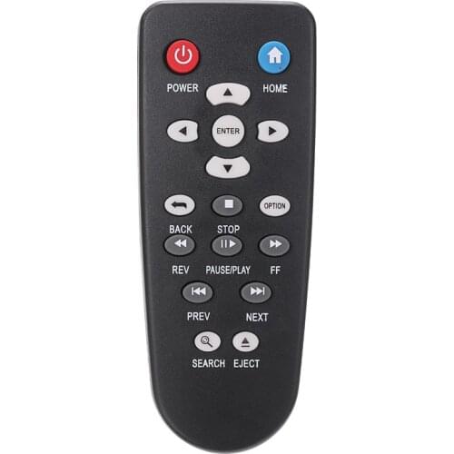 1pc Replacement Remote Controller Mini TV Remote Control Suitable For WD TV Media Player WDTV001RNN WDBABX0000NBK