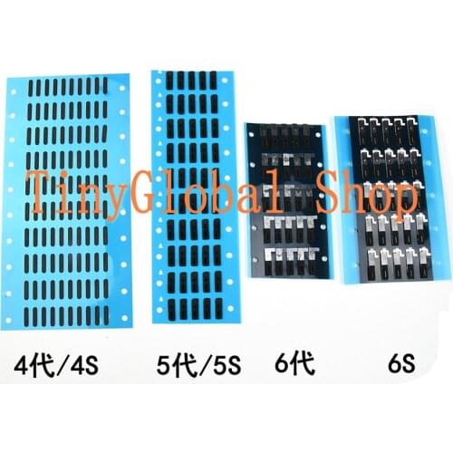 XGE 10pcs Inner Anti Dust Grill Mesh Net With Rubber Gasket Adhesive Glue for earpiece for iPhone 7 7P 6 6P 6S 6SP 5 5C 5S 4 4S