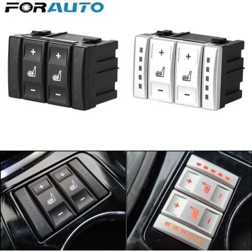 2 Colors Car Switch Panel Car Electric Seat Heating Button 6M2T 19K314 AC Control Switch For Ford Mondeo MK4 S-MAX Galaxy MK 3