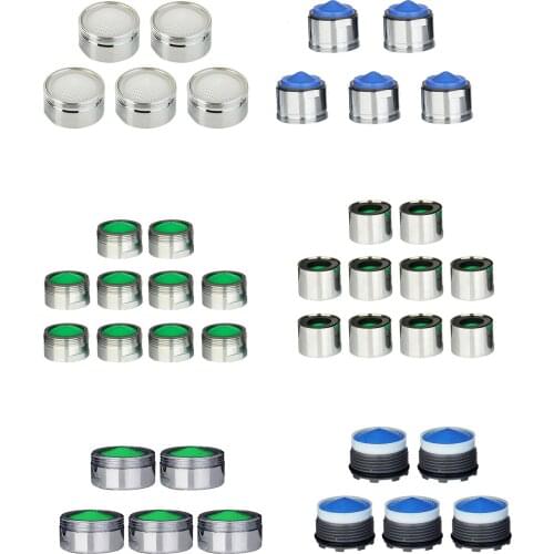 5/10Pc Thread Faucet Aerator Water Saving Sprayer Faucet Bubbler Kitchen Sink Tap Water Flow Controller Bathroom Filter Aerators