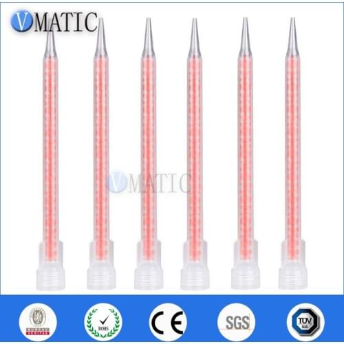 Free Shipping 100pcs Quality Plasitc Mixing Glue Nozzle Tube Static Mixer For 200ml 400ml 600ml 1:1 & 2:1 Cartridge