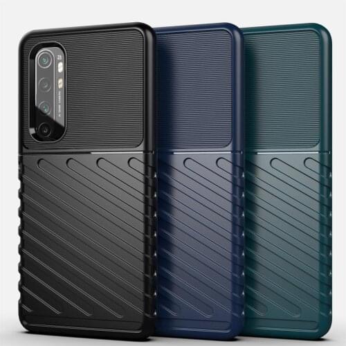 For Xiaomi Mi Note 10 Lite Case Soft Silicone Matte Armor Shockproof protective Back Cover Case for xiaomi mi note 10 lite