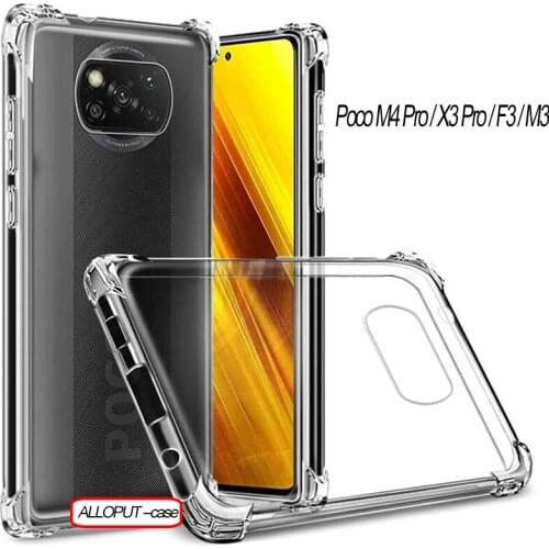 Glass+phone cover poco f2 pro anti-shock armor for xiaomi x3 nfc pocophone f2 x3 full cover 128gb coque pocox3 pocof2 case poxo