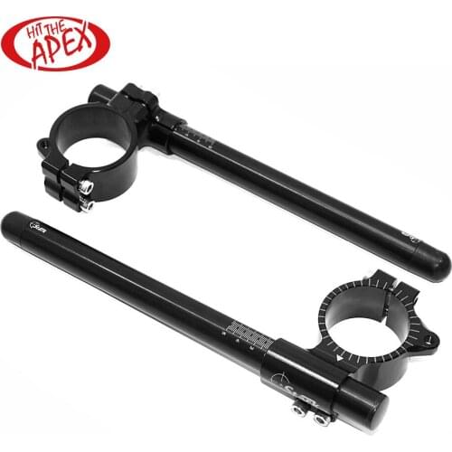 CNC 53mm Fork Tube 7/8 Inch Motorcycle Clip-ons Clip on Handlebars For Ducati 748 848 916 996 1098 1198
