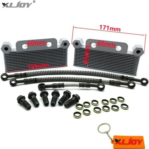 XLJOY Double Oil Cooler For Zongshen Daytona 190cc LXR DHZ Pit Dirt Bike