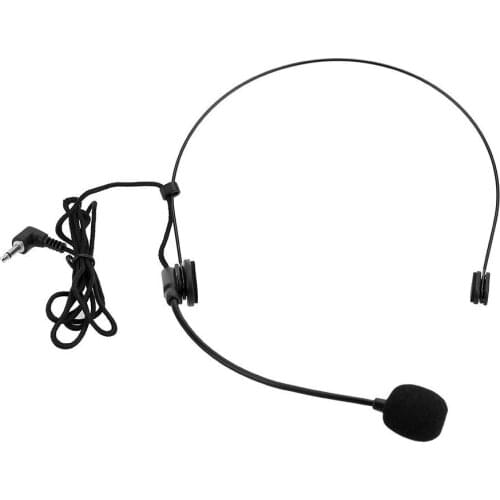 Uni-Directional Head-mounted Headworn Headset Microphone