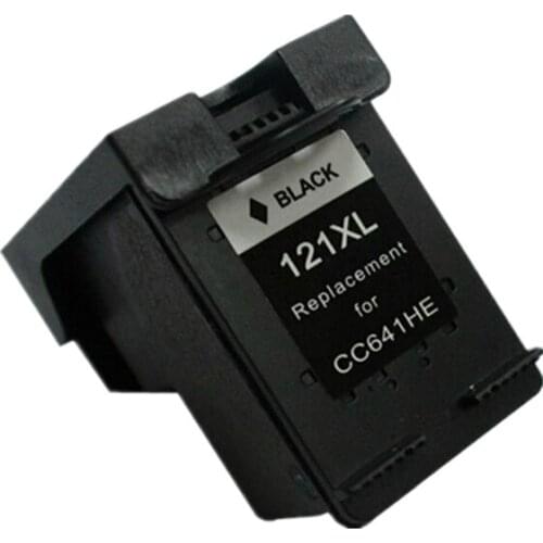 2 Pack 121XL Replacement For HP121 XL Black Ink Cartridge For HP Deskjet F4283 F2423 F2483 F2493 F4213 F4275 F4283 F4583 Printer