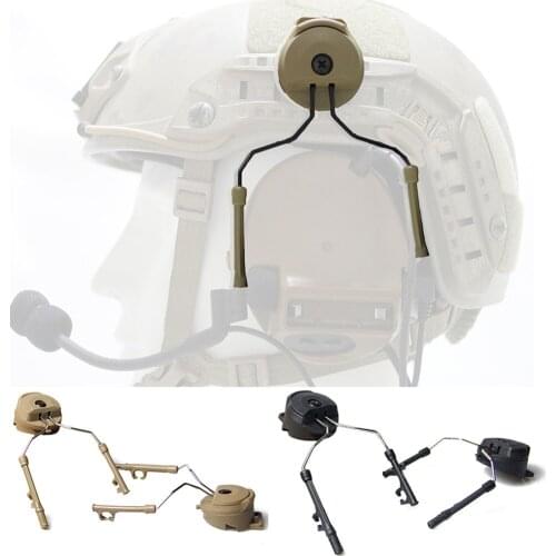 Headset Bracket Tactical Helmet Rail Suspension Multi-Functional Pickup Noise Reduction Earphone Bracket Headphone Bracket