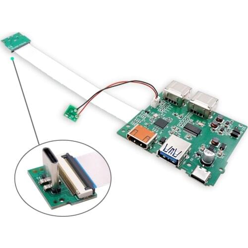 Fullnew For Switch Base Dock PCB Module Motherboard USB Charging Main Board For Nintendo Switch with TYPE-C to HDMI-compatible