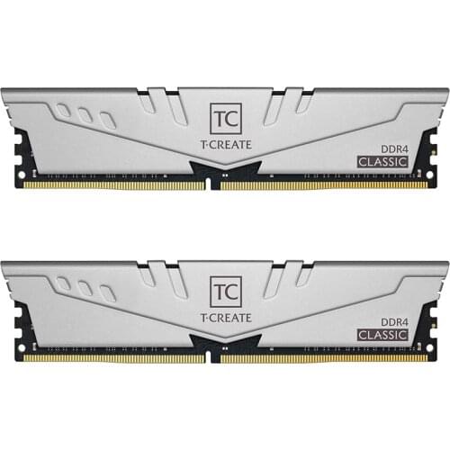 TEAMGROUP T-Create Classic 10L DDR4 16GB Kit (2 x 8GB) 3200MHz (PC4 25600) CL22 Desktop Memory Module Ram