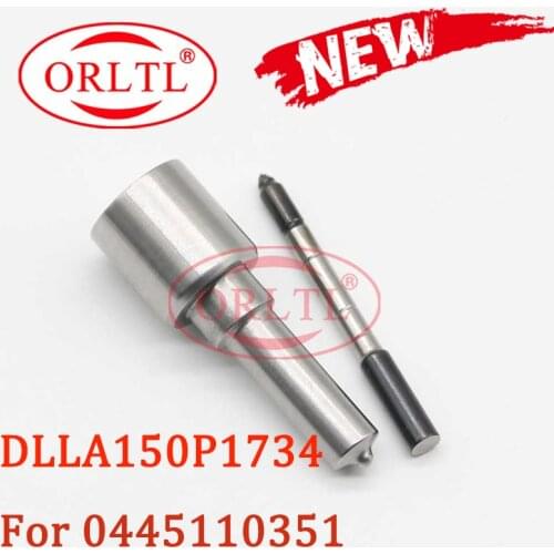 ORLTL DLLA150P1734 Diesel Fuel Burner Nozzle Tip DLLA 150 P 1734 Sprayer DLLA150P1734 for B0sch Injector 0445110351