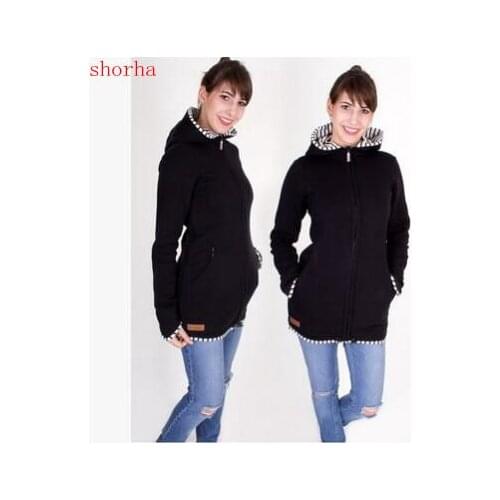 New hot Hoodies Thickened Pregnancy Wool Baby Wearing Maternity Cusual Coat Women Hoodie Baby Carrier Outerwear Coat Pregnant Wo