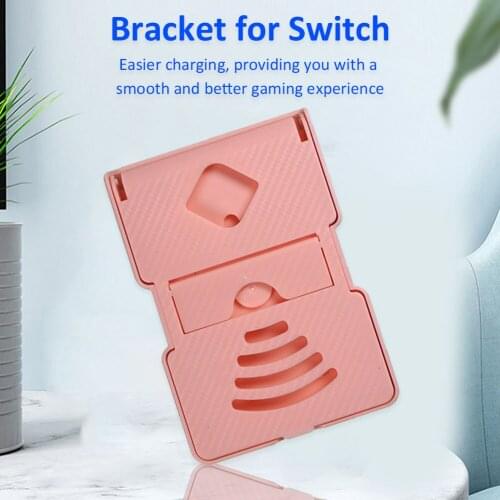 Game Host Adjustable Holder Stand for Nintendo NS Switch Mobile Portable Bracket Foldable Desk Base Games Accessories