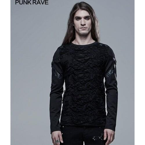 Мужские футболки с надписями PUNK RAVE China At AliExpress