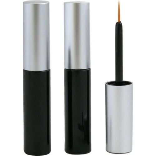 20 x 8ml Empty Silver Mascara Tube Eyelash Vial Liquid Bottle Container Lipstick Tube Eyeliner Bottle Cream Packaging Container