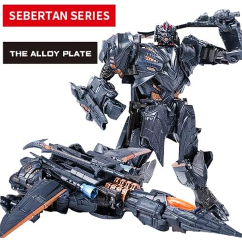 YS-02 Plane Robot Transformation Anime Action Figure Movie Toys Cool Children Gifts Alloy Version With Gun Weapon