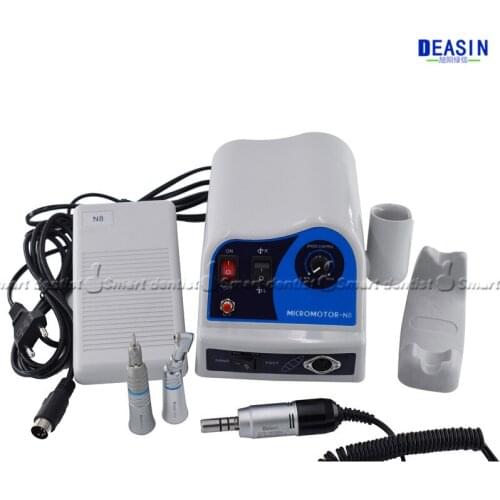 Dental Marathon Micro motor N8 S03 with Straight & Contra Angle Handpiece Kit