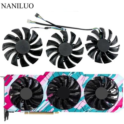 87MM GA92S2U DC12V 0.46A replace Fan RTX3080 for ZOTAC GeForce RTX 3090 3080 3070 3060 Ti X-GAMING Graphics card Cooling fan