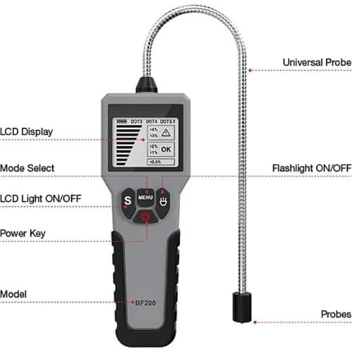 High Quality BF200 Ediag Brake Fluid Tools Oil Tester Accurate Check LED BF100 Works Powerful And Free Shipping