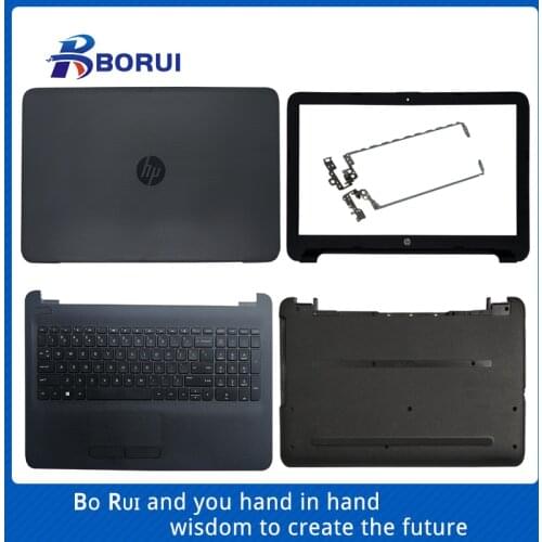 For HP Pavilion 15-AY AC AF 250 255 256 G4 G5 TPN-C125 Laptop LCD Back Cover/Front Bezel/Palmrest/Keyboard/Hinges/Bottom Case