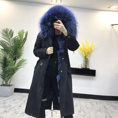 Real Fur Parka Fox for Clothes 2020 Winter Coat Women Manteau Femme WJ-902-2 YY225