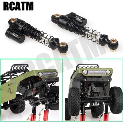 1 Pair Metal Suspension Shock Absorber Hole Distance 37mm for 1/24 RC Simulation Model Car Axial SCX24 90081