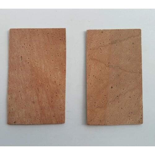 10 Pieces/Lot) 50mm*85mm Musical Instrument Saxophone Flute Clarinet Piccolo Natural Cork Sheet