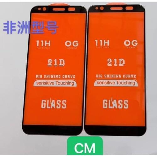 2PCS 21D Full Glue Tempered Glass For Tecno Camon CM CA6 9H Full Screen Cover Screen Protector Film For Tecno Camon CM CA6