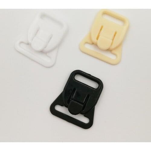 Free shipping 60 sets / lot bra plastic nursing clip maternity clasp 18mm 3 color available
