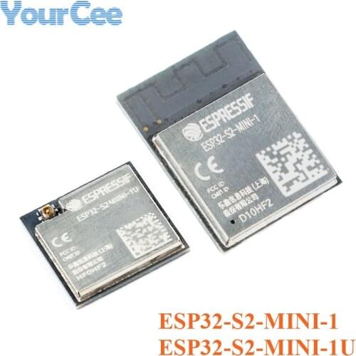 ESP32-S2-MINI-1 ESP32-S2-MINI-1U Wifi Wireless Module ESP32 S2 Mini 4MB Flash Single Core 32bit WiFi MCU Module