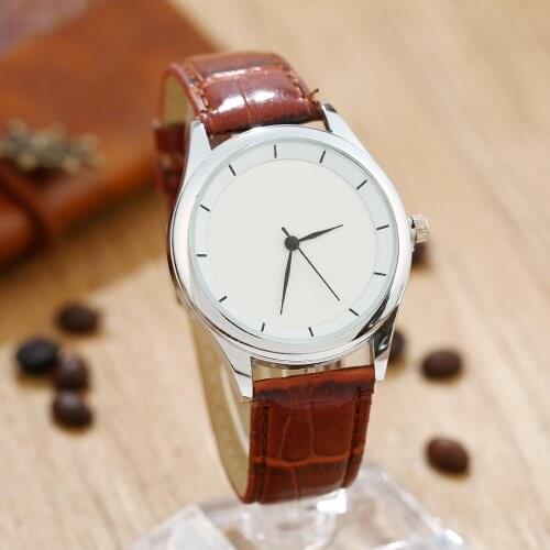 Gnova Platium Student Office Women Watch Lovers BIG Small Dials Pu Leather Wristwatch Analog Quartz Fashion Girl Geneva Style