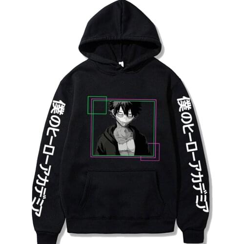 Harajuku My Hero Academia Unisex Hoodies Japanese Anime Dabi Printed Mens Hoodie Streetwear Casual Sweatshirts