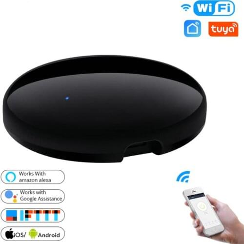 Tuya WiFi IR Remote Control For Air Conditioner TV Smart Home Infrared Universal Remote Controller For Alexa Google Home