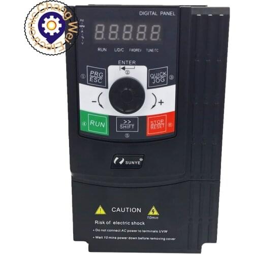 CNC AC spindle inverter CM530H-(B)4T2R2GB 380V 2.2KW,universal vector control inverter for asynchronous motor