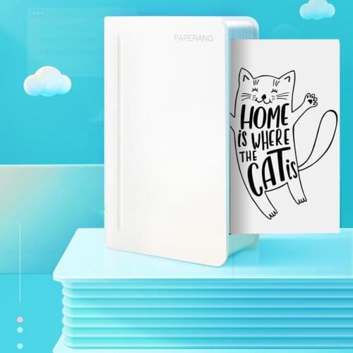 PAPERANG C1 112mm Pocket Photo Printer 300dpi Portable BT Thermal Printer Mobile Printer Compatible with Android iOS Windows Mac