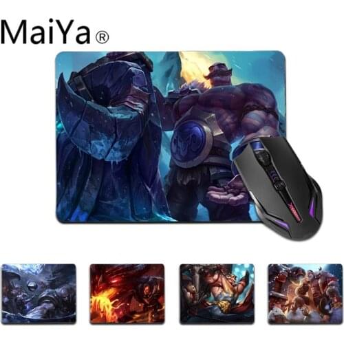 Maiya Top Quality league of legends Braum Gamer Speed Mice Retail Small Rubber Mousepad Top Selling Wholesale Gaming Pad mouse