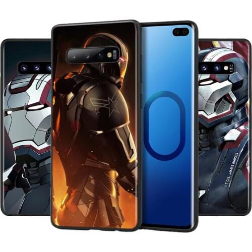 Marvel Avengers War Machine For Samsung Galaxy S21 S20 FE Ultra Lite S10 5G S10E S9 S8 Plus Soft Silicone Phone Case