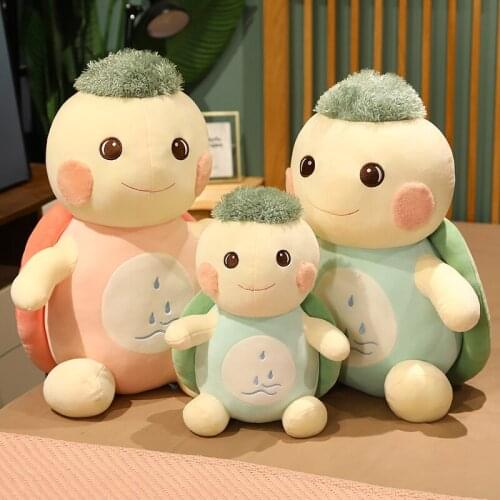 28-58cm cute couple turtle plush toy card wooi animal doll plush animal seaweed turtle pillow birthday gift children girl