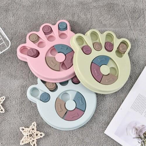 Pet Training Puzzle Dog Toys Feeding Dog Slow Food Bowl Leaking Food Funny Slow Eat Biting Interactive Toys Dog Accessories