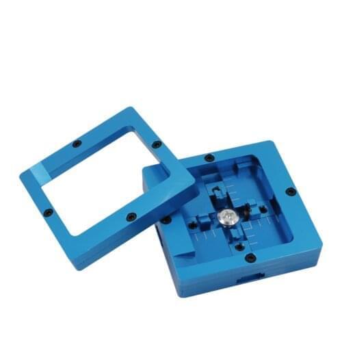 Planting Table With Handles BGA Planting Table Planting BGA Ball Planting Steel Mesh Blue BGA Rework Machine Accessory