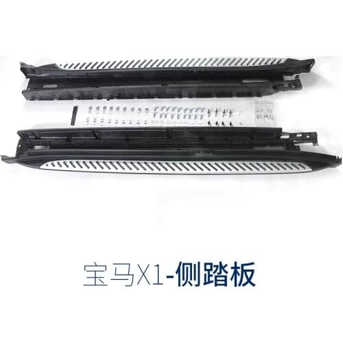 Applicable to 16-19 Outside New Side Skirt X-line Threshold Pedal Bmw X1 Modification