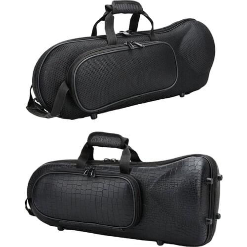 Professional Trumpet Bag Hard Shell Carry Case for Brass Instrument
