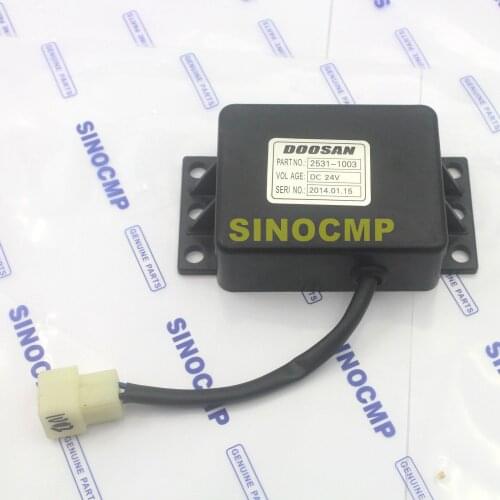 Excavator Relay 2531-1003 25311003 For Daewoo Doosan DH225-7 With 3 Months Warranty