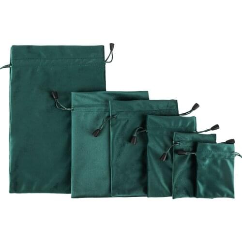 Luxury Jewelery Package Flannel Bags 14x18/16x20/20x30cm Large Capacity Wedding Party Gift Drawstring Pouch Cosmetic Storage Bag