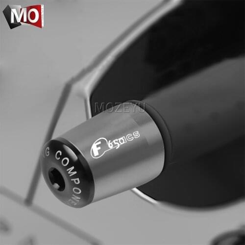 7/8" 22mm Motorcycle Handlebar Grips End Handle Bar Cap End Plug For BMW F650CS SCARVER F650CS F650 CS F 650 CS BJ/Daker/ABS