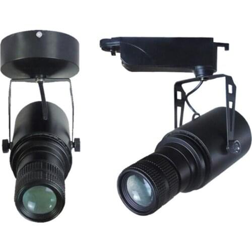 7W 12W 15W Bar KTV LED Track Light 110V 220V Black White Clothing Store Led Lead Rail Lamp Spot Lighting