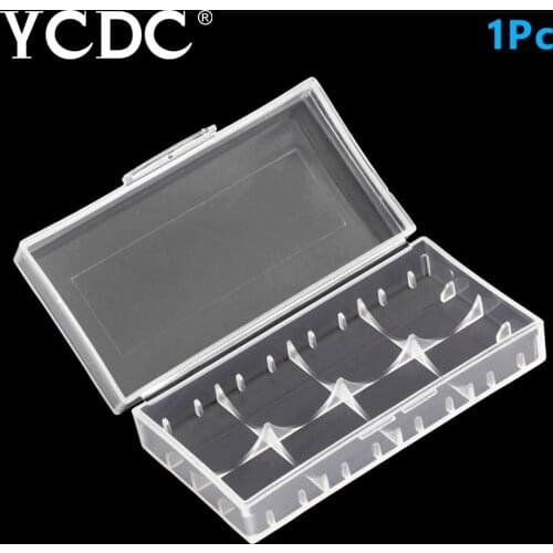 YCDC 1x 18650 Battery Cover Holder Cells Storage Box for Fit 4* 16340 lithium batteries Bag Cells Hard Plastic Case