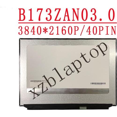 B173ZAN03.0 17.3 inch 4k 60Hz UHD 3840*2160 40 pins Laptop LCD display Screen